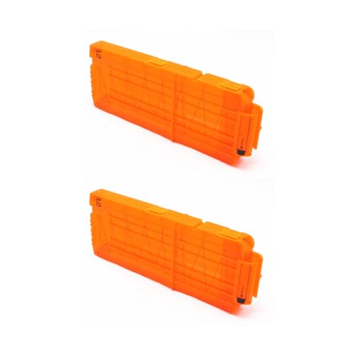 GXGM 2 Stück Darts Banana Magazin Clip, Darts Clips Bullet Gun, Reload Soft Bullets Clip, Magazines Bag Holder Ersatz GXGM 2 Stück Darts Banana Magazin Clip, Darts Clips Bullet Gun, Reload Soft Bullets Clip, Magazines Bag Holder Ersatz