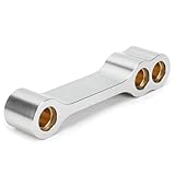 Tbest Motorrad-Tieferlegungsgestänge, Silberfarben, CNC-gefräst, 7075 T6 Billet-Aluminium, Fahrrad für CBR 600 F2 F3 F4i 900 919 929 954 1100 RR. Verbessert die Aerodynamische
