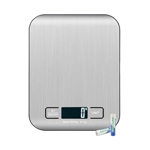 Torchtree Digitale Küchenwaage 5kg Präzisionswaage