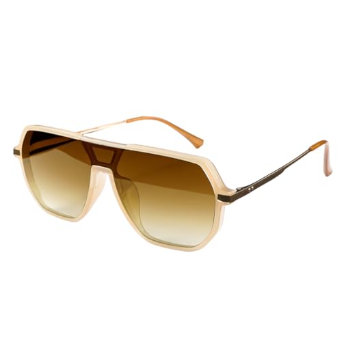 Lunettes de soleil femme sans monture verres dégradés tendance été