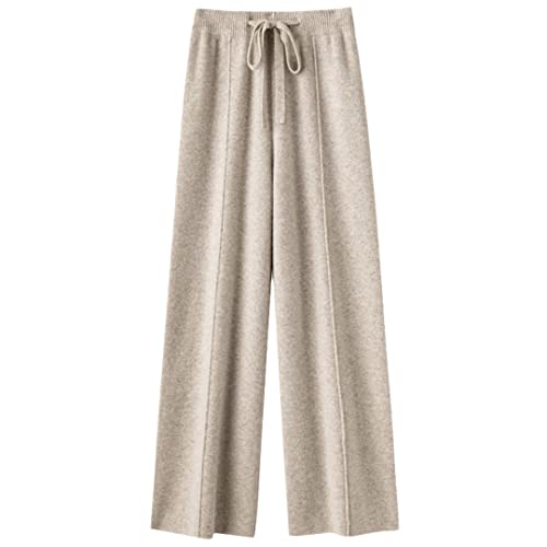 Pantalon large en tricot de cachemire idéal pour le homewear chic