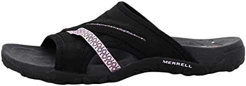 Merrell Women's Terran Slide II Black/Lilac Sandal 6 M US | Image 6