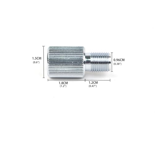 Adaptador M10x1.5 Macho a 3/8"-24 Hembra D miniatura 4