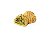 Maamoul Cookies Pistachio Filled| 40 Pieces (32 Oz)| Gourmet Oriental Dessert, Middle Eastern/Arabic Fistikli Baklava Pastry| Healthy Crackers, Light Treats in Elegant Gift Box…
