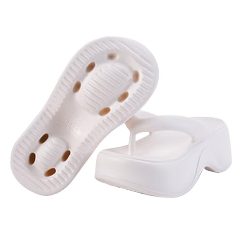 Harssidanzar Womens Platform Flip Flops EVA – Trendy Thong Sandals for Casual & Beach HL2332