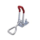 Latch Catch Toggle Lock Clamp Hasp Silver Metal Handle For Cabinet Tool Box Storage Case Hardware Accessory