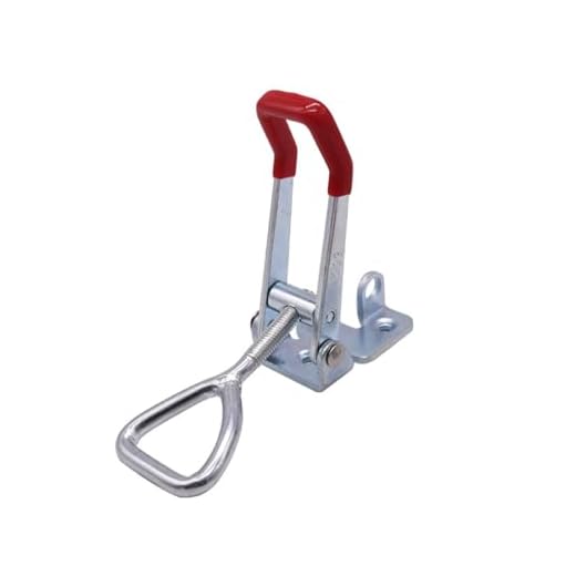 Latch Catch Toggle Lock Clamp Hasp Silver Metal Handle For Cabinet Tool Box Storage Case Hardware Accessory