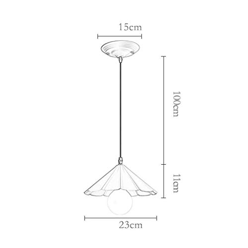 Lustre Macaron E27 en fer pour éclairage de restaurant et bar moderne - 6