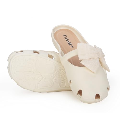 Image of CASSIEY Fashion Slippers For Women slipper Printed Bow design Slip on Flat Sandals