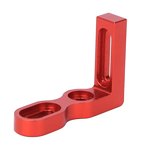 Placa lateral RC, design bonito leve fácil instalação liga de alumínio conjunto de pedal RC 23 mm de