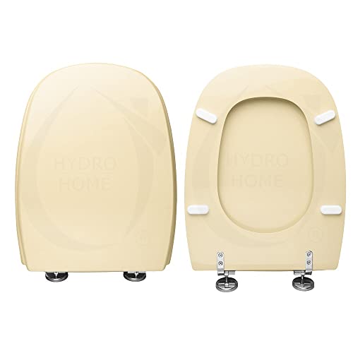 Copriwater HYDRO HOME Per Conchilla Pozzi Ginori, Legno Rivestito In Resina Poliestere, Bianco Lucido, Made In Italy, Cerniere Regolabili - 3