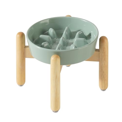 Havniva �Z���~�b�N1.2�J�b�v���p���C�Y�h�X���[�t�B�[�_�[�Z�b�g�A���^����я��^���p�̖ؐ��X�^���h�t�����˃{�E���A18.5 cm �t�@�X�g�C�[�X�^�[�p�X���[�t�B�[�_�[�f�B�b�V��(���C�g�O���[���A�V���O���{�E��+�X�^���h)