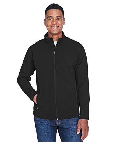 Team 365 Men's Leader Soft Shell Jacket 2XL BLACK2