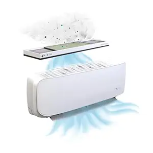 AiRTH Air Purifier For Ac, Hepa Ac Filter For Home & Office, Upgrades Ac Into Air Purifier, Protection From Pm2.5, Pm10, Virus & Allergy, Developed At Iit Kanpur & Iisc, White