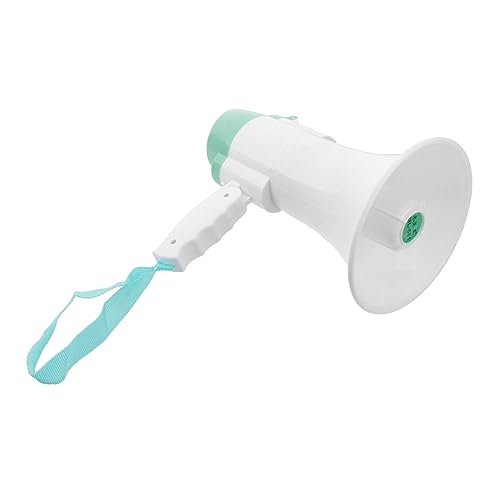 ifundom Handheld Recording Megaphone Trumpet Lightweight Bullhorn Microphone Sturdy Plastic Material Voice Amplifier 5h
