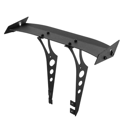 CHRCOED Metal Tail Wing Rear Universal Upgrade DIY Parts for 1/10 RC Rally Car On-Road Car TT02 TT01...