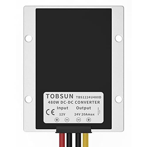 SUPERNIGHT Convertisseur Boost étanche DC 12 V jusqu'à 24 V 20 A 480 W – vue 6