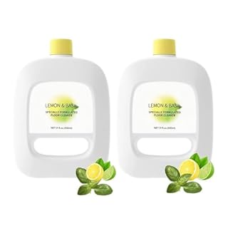 Confezione da 3 soluzioni detergenti for pavimenti al profumo di limone, 930 ml ciascuna, compatibili con i robot lavapavimenti Narwal Freo/Freo X Ultra/J1/J2/J3/J4/J5/S1/S2