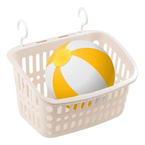 Cesto stoccaggio laterale della piscina | Caddy della doccia in plastica sospesa | Organizzatore stoccaggio piscina portatile | Accessori piscine per cestini a bordo piscina per giardino e bagni