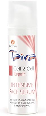 TAIVA Cell2Cell Repair Intensive Face Serum, Anti Ageing For Wrinkles Fine Lines and Sensitive Skin, Serum Treatment For Acne and Hydrate, Silicone and Paraben Free, Ultimate Results, 100% Satisfaction