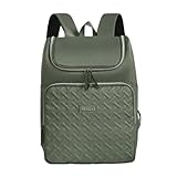 AUXDIQ 18L Picknickrucksack Kühltasche Kühlrucksack Thermo Rucksack Isoliert Cooler Bag Isoliertasche (Grün)