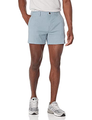 Image of Amazon Essentials Men's Slim-Fit 5 inch Lightweight Comfort Stretch Oxford Cotton Shorts