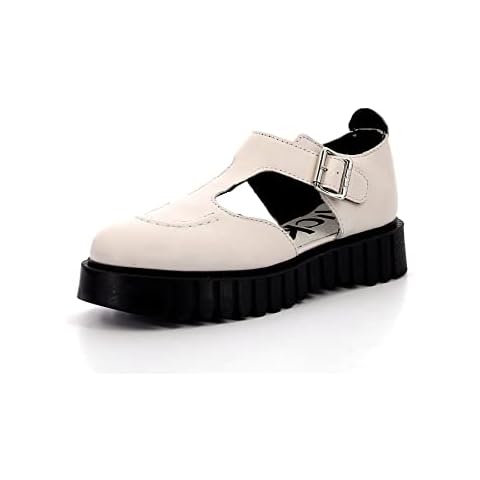 KICKERS Oxford Femme Blanc Cover