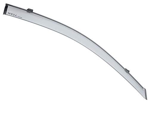 Wellvisors Replacement For 2019-Present Hyundai Veloster Clip-On Smoke Tinted Side Rain Guard Window Visors Deflectors 3-847Hy020 #TOP4