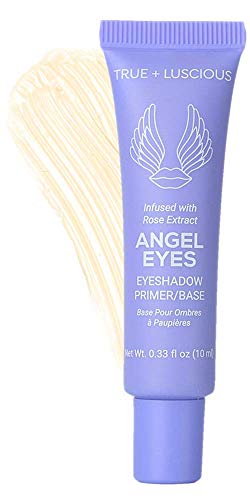 Angel-Eyes-Eyeshadow-Primer-by-True-Luscious-Clean-Formula-with-Rose-Extracts-Vegan-Paraben-Free-Cruelty-Free-Eye-Primer-Great-for-Oily-Lids-Prevents-Creasing-033-oz-Shade-Light Angel Eyes Eyeshadow Primer by True + Luscious - Clean Formula with Rose Extracts - Vegan, Paraben Free, & Cruelty Free Eye Primer - Great for Oily Lids & Prevents Creasing - 0.33 oz (Shade: Light) - Image 1