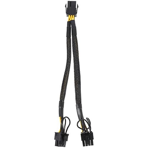 Cable de extensión PCIe pin doble VILLCASE con adaptador divisor de conector dual