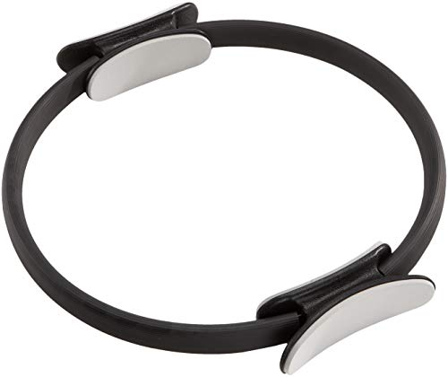 Movi Fitness MF515 Anillo Pilates, unisex  adulto, Negro, 38.5 cm)