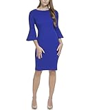 Calvin Klein Women's Dresses Sheath Dress, Ultramarine, 12