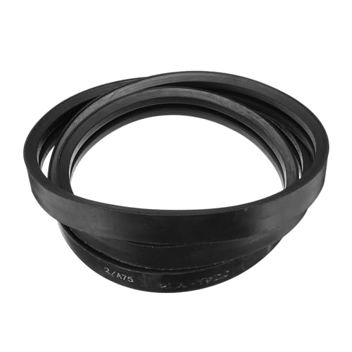 Image of uxcell 2 /A75 or 2 /4L770 Banded V-Belt Classic Wrapped Rubber, 2 Banded /2 Ribs, A Profile, 75 inch(1900mm) Inside Circumference