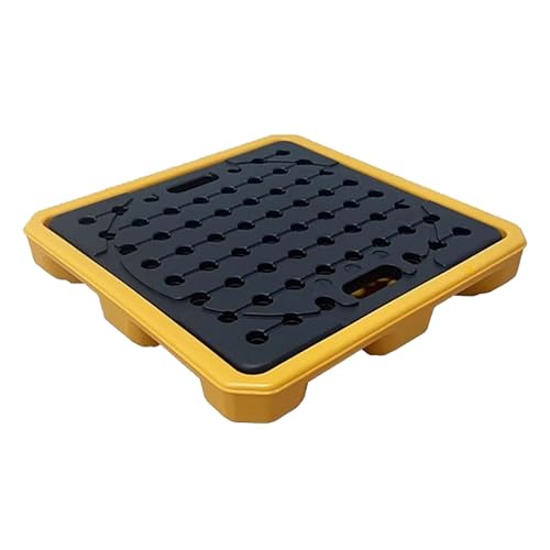 Plateforme de rétention des déversements pour stockage de peinture et palette modulaire de fuite