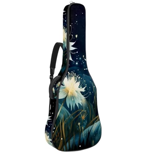 Housse guitare acoustique 104 cm étanche avec compartiment accessoires et poches