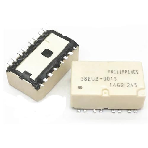 Relé G8EU2001S de 16 pines con alta capacidad de conmutación pack de 5 unidades