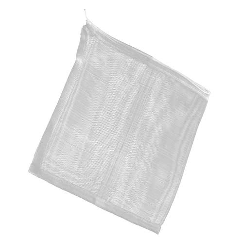 ARKA Sac pour média filtrant - 500 ML - Sac en Nylon de Haute qualité avec Fermeture éclair, idéal pour Les médias filtrants dans Les Aquariums et Les...
