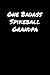 Produktbild One Badass Spikeball Grandpa: A soft cover blank lined journal to jot down ideas, memories, goals, and anything else that comes to mind.