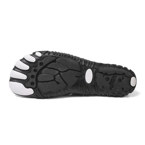 Image of Hiking Barefoot Shoes for Women Men Breathable & Non-Slip Athletic Barefoot Wide Toe Water Shoes Lightweight Perfect for Walking,Running,and Swimming