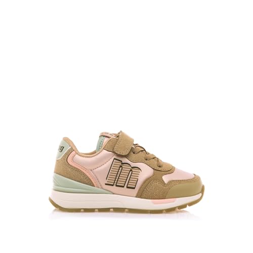 MTNG KIDS Deportivas Niñas Deportivas Compact 48983V Niñas | Deportivas Sport | Cierre con Cordones | 58961 | Beige