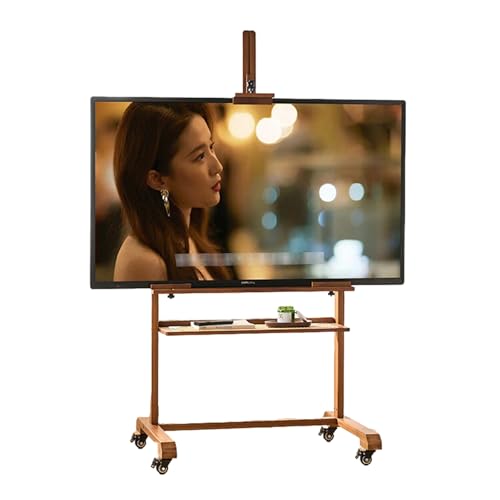 Soporte móvil para TV ajustable para 32-85 pulgadas miniatura 1