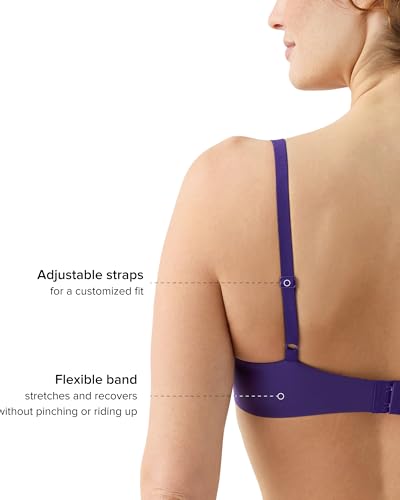 Image of Wacoal Women's Comfort First Lightly Padded Mid Coverage Wire Free T-Shirt Bra, 856339