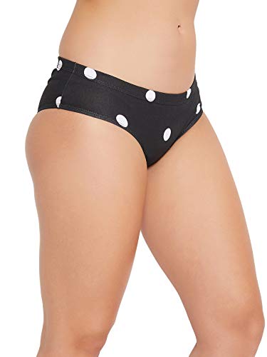 Image of Clovia Women's Cotton Mid Waist Printed Hipster Panty