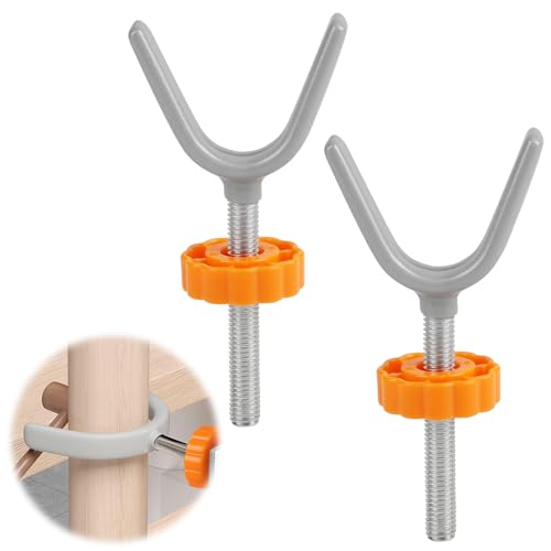 DBREAKS Aste Filettate per Mandrino Forma di Y, 2 pezzi Bulloni Del Cancello Del Bambino per cancelli di sicurezza e guardrail per scale
