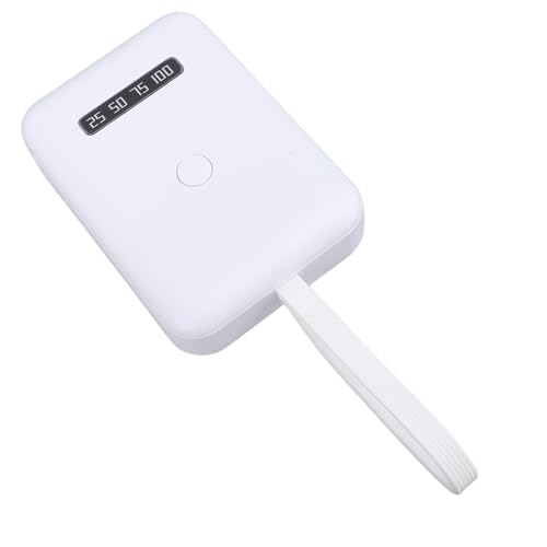 Máquina de Extensión de Cabello UV, Lámpara LED Recargable de 5000mAh, Salón Casero de Curado Rápido para Estilistas (WHITE)
