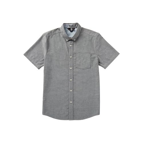 Chemise de qualité supérieure Volcom Everett Oxford homme avec boutons bas durables
