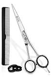 OCBA Ciseaux Coiffure Salon Acier Inoxydable Ciseaux à cheveux Professionnels 6 Pouces Ci...