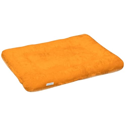 Image of NEXTGO Floor Seat Cushions Yoga Meditation Mat Pooja aasan Soft Extra Comfortable Feather Touch Last Long Upto Washable Material Size 24 x 30 Inch 2 x 2.5 Fit Color Bhagwa Orange