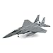 Hobby Master | 1:72 Scale Diecast Military Aircraft Replica | F-15A Eagle 76-0111, 318th FIS, USAF (with ASM-135 Missile) | Model HA4544