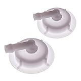 Material: ABS YJDTYM 2Pack Kühler Kühlmittelbehälter Überlauf Tankdeckel/Fit for Honda Acura/Fit for Accord Civic Pilot Insight-Elemente 19102-Pm5-A00 (Color : White)